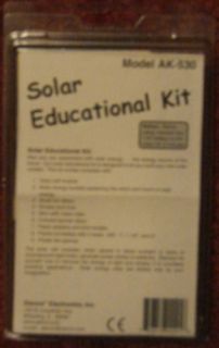 Elenco Electronics Solar Educational Kit Model AK 530