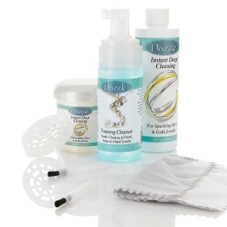 Dazzle 6 piece Total Jewelry Cleaning Solution