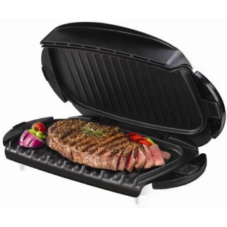 George Forman 72 Grilleration Electric Grill w Removable Plates