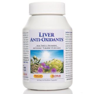 Andrew Lessman Liver Antioxidants with Milk Thistle   60 Caps