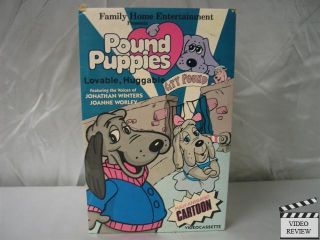 Pound Puppies VHS Ed Begley Jr Jonathan Winters