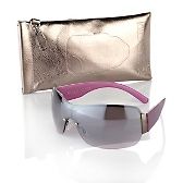 ROBERT VERDI Tanisha Wide Temple Sunglasses