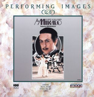 Laserdisc Gilbert Sullivan The Mikado Eric Idle Eno