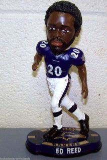 New 2012 Ed Reed Baltimore Ravens Bobblehead Doll Limited Edition