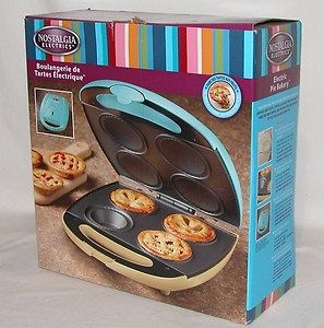 Nostalgia Electrics Pie 400 4 Pie Electric Countertop Mini Pie Pastry