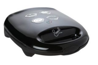  SM2205004 Electric Nonstick Plates Cake and Pie Maker Black New