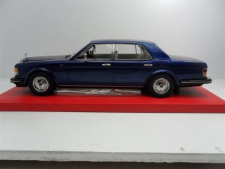 1990 Rolls Royce Silver Spirit Blue Color Lim Ed of 18 Handmade 1 18
