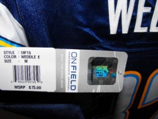  Sewn Eric Weddle 32 San Diego Chargers Youth Small s 8 Reebok Jersey