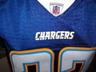  Sewn Eric Weddle 32 San Diego Chargers Youth Small s 8 Reebok Jersey
