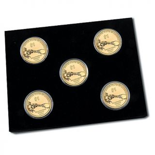  & Native American 2011 P, D and S Native American 5 piece Dollar Set