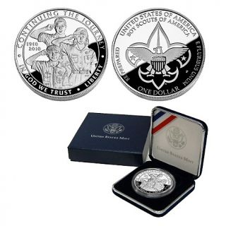 2010 Boy Scouts of America Commemorative Silver Dollar at