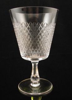 Fine Arts Crystal Royal Diamond Water Goblet Holland