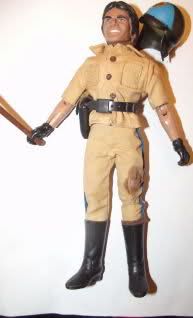 1974 Mego Ponch CHiPS Doll Figure with accessories Erik Estrada