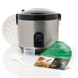 Wolfgang Puck 10 Cup Rice Cooker with Recipe Cards