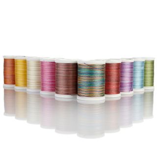  Egyptian Cotton Blendable 30wt Thread   10 pack