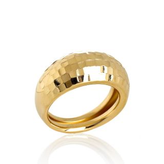 Jewelry Rings Band Wide Michael Anthony Jewelry® 10K Diamond Cut
