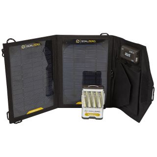 Goal Zero Guide 10 Plus Solar Mobile Device Charging Adventure Kit at