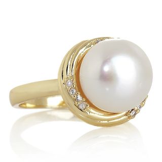 Designs by Veronica™ 10 10.5mm Cultured Freshwater Pearl Goldtone