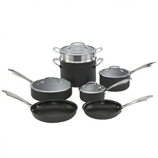 Cuisinart Dishwasher Safe Anodized 11 piece Cookware Set