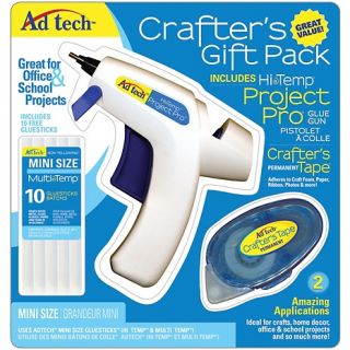 Ad Tech 12 piece Crafters Glue and Adhesive Gift Pack at