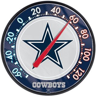  Pro Football Fan Dallas NFL 12 1/2 Diameter Thermometer