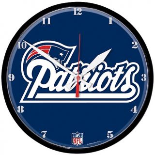  Football Fan New England NFL Team 12 3/4 Round Clock   Patriots