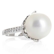 designs by veronica simulated pearl and cz tiara ring $ 13 97 $ 29 90
