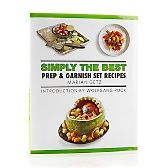 simply the best prep garnish set cookbook $ 16 95
