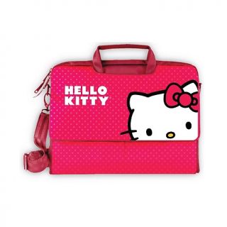  Games Electronic Toys Accessories Hello Kitty 15.4 Laptop Case   Red