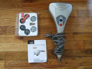 Homedics Electronic Percussion Massager Therapist Deluxe Heat