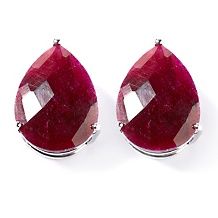 Hilary Joy 2.56ct Sugar Plum Quartz Sterling Silver Stud Earrings at