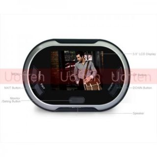 LCD Digital Door Peephole Viewer Picture Taking Photos Security
