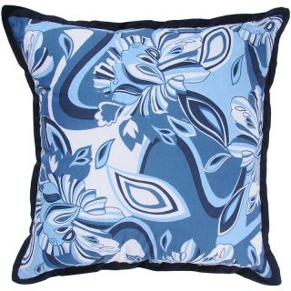  Home Home Décor Throw Pillows 18 x 18 Orchid Pillow   Blue/White