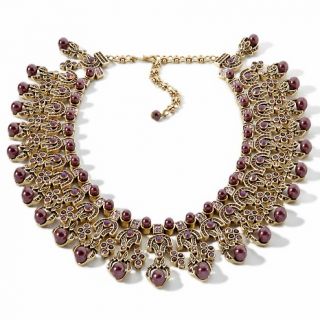  Heidi Daus Masterful Combination of Color 16 1/2 Collar Necklace
