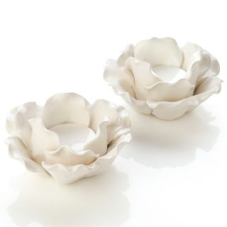  set of 2 floral votive holders note customer pick rating 15 $ 14 95