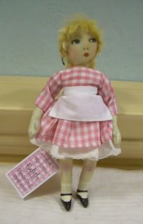  PhotoDoll ™ ~ OOAK miniature HANDMADE art DOLL Edith Lonely Doll