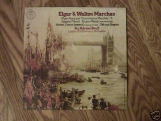  Elgar Walton Marches Pomp and Circumstance LP