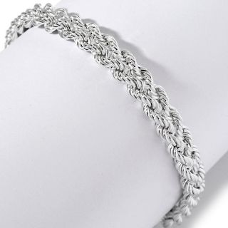  silver braided rope chain 7 bracelet rating 3 $ 22 46 s h $ 4 95 