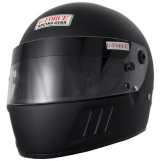 Force 3023LRGMB Pro Elim Full Face Helmet Large Matte Black