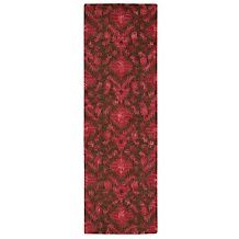   home collection red ikat rug 23 x 76 d 20120402181124437~177809
