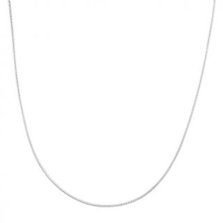 Sterling Silver Round Snake 24 Necklace