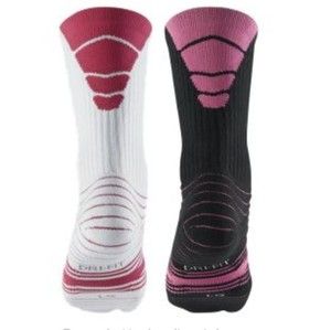 Nike Elite 2.0 Breast Cancer Football Socks *RARE* Vapor Pink Medium 2