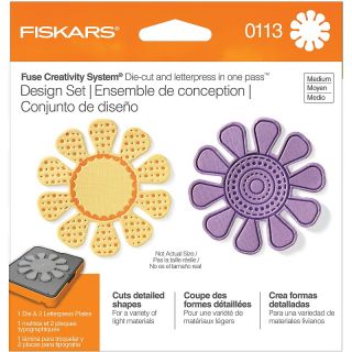  fiskars fuse medium design set flower rating 2 $ 27 95 s h $ 3 95 this