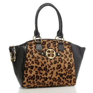  luxe leather ponyhair satchel rating 28 $ 129 95 or 4 flexpays of $ 32