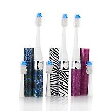 pout n polish $ 25 00 violight slim sonic deluxe toothbrush set of 2 $