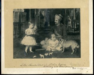 1890 Prince Alexander and Princess Victoria Eugenie