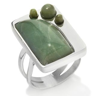 king jay king green serpentine sterling silver ring rating 7 $ 38 98 s