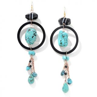  deb guyot designs gemstone circle drop earrings rating 6 $ 31 44 s h