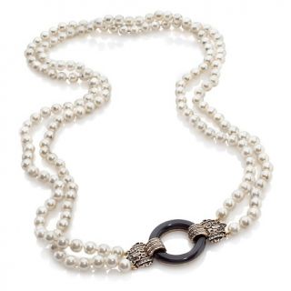  Deco Delicacy Crystal and Bead 34 Necklace