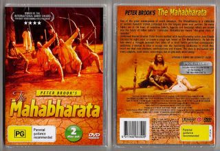 The Mahabharata by Peter Brook Complete 2 DVD Set Movie
